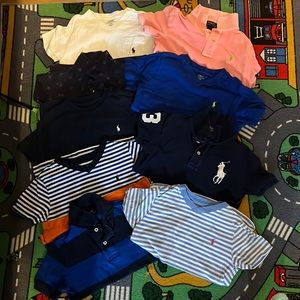 Boys 6T - 9 shirt bundle Polo Ralph Lauren